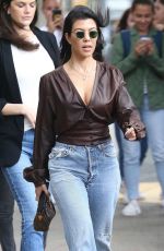 KOURTNEY KARDASHIAN in Jeans Out in New York 06/06/2018