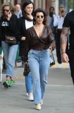 KOURTNEY KARDASHIAN in Jeans Out in New York 06/06/2018