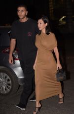 KOURTNEY KARDASHIAN Night Out in Rome 06/20/2018