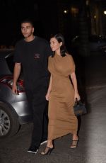 KOURTNEY KARDASHIAN Night Out in Rome 06/20/2018