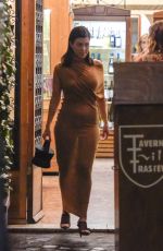 KOURTNEY KARDASHIAN Night Out in Rome 06/20/2018