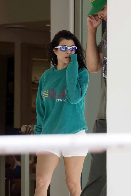 KOURTNEY KARDASHIAN Out in Capri 06/21/2018