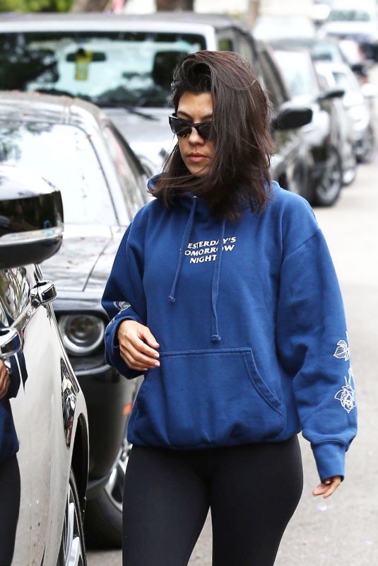 KOURTNEY KARDASHIAN Out in West Hollywood 05/30/2018