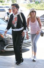 KRIS JENNER Shopping at Topanga Mall in Los Angeles 06/13/2018