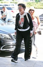 KRIS JENNER Shopping at Topanga Mall in Los Angeles 06/13/2018