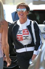 KRIS JENNER Shopping at Topanga Mall in Los Angeles 06/13/2018