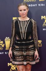 KRISTEN BELL at 2018 MTV Movie and TV Awards in Santa Monica 06/16/2018