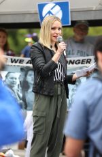 KRISTEN BELL at Keep Families Together Rally and Toy Drive in Los Angeles 06/23/2018