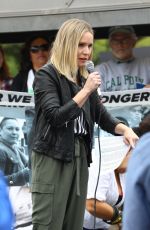 KRISTEN BELL at Keep Families Together Rally and Toy Drive in Los Angeles 06/23/2018