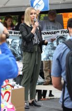 KRISTEN BELL at Keep Families Together Rally and Toy Drive in Los Angeles 06/23/2018