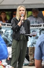 KRISTEN BELL at Keep Families Together Rally and Toy Drive in Los Angeles 06/23/2018