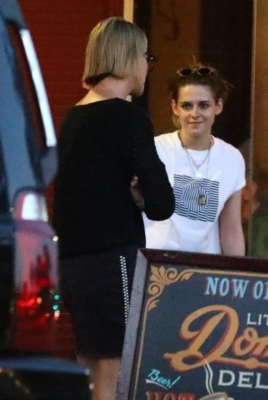 KRISTEN STEWART and CHARLIZE THERON Out for Coffee in Los Feliz 06/13/2018