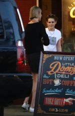 KRISTEN STEWART and CHARLIZE THERON Out for Coffee in Los Feliz 06/13/2018