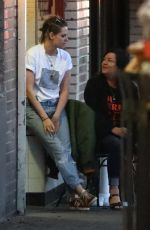 KRISTEN STEWART and CHARLIZE THERON Out for Coffee in Los Feliz 06/13/2018