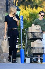 KRISTEN STEWART and STELLA MAXWELL at Gelson