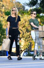 KRISTEN STEWART and STELLA MAXWELL at Gelson