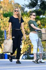 KRISTEN STEWART and STELLA MAXWELL at Gelson
