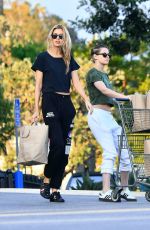 KRISTEN STEWART and STELLA MAXWELL at Gelson