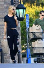 KRISTEN STEWART and STELLA MAXWELL at Gelson