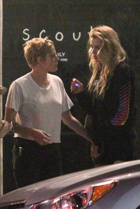 KRISTEN STEWART and STELLA MAXWELL Out for Dinner in Silver Lake 06/25/2018