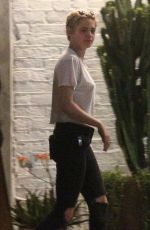 KRISTEN STEWART and STELLA MAXWELL Out for Dinner in Silver Lake 06/25/2018
