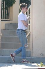KRISTEN STEWART in Ripped Jeand Out in Los Angeles 06/11/2018