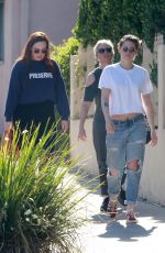 KRISTEN STEWART in Ripped Jeand Out in Los Angeles 06/11/2018