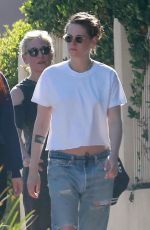 KRISTEN STEWART in Ripped Jeand Out in Los Angeles 06/11/2018