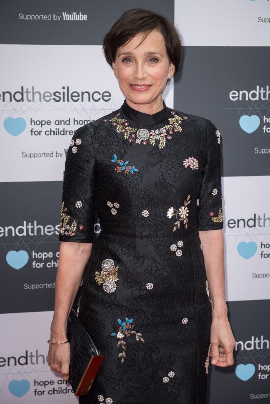 KRISTIN SCOTT THOMAS at End the Silence Charity Gala in London 06/13/2018