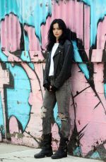 KRYSTEN RITTER on the Set of Jessica Jones in New York 06/21/2018