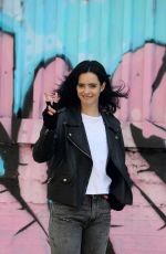 KRYSTEN RITTER on the Set of Jessica Jones in New York 06/21/2018