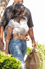 KYLIE JENNER and JORDAN WOODS Out in Calabasas 06/08/2018