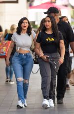 KYLIE JENNER and JORDAN WOODS Out in Calabasas 06/08/2018