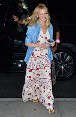 KYLIE MINOGUE Arrives at Her Hotel in New York 06/25/2018