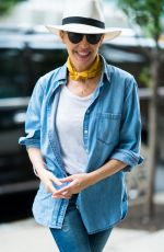 KYLIE MINOGUE in Jeans Out in New York 06/22/2018