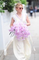 KYLIE MINOGUE Leaves Her House in London 06/08/2018