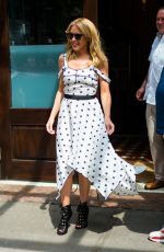 KYLIE MINOGUE Out and About in New York 06/24/2018