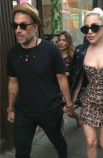 LADY GAGA and Christian Carino Out in New York 06/28/2018