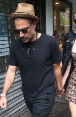 LADY GAGA and Christian Carino Out in New York 06/28/2018
