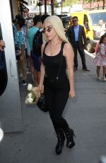 LADY GAGA Arrives at Electric Lady Studios in New York 06/26/2018