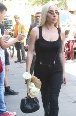 LADY GAGA Arrives at Electric Lady Studios in New York 06/26/2018