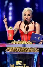 LADY GAGA at 2018 MTV Movie and TV Awards in Santa Monica 06/16/2018