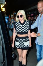 LADY GAGA Leavies Her Studio in New York 06/26/2018