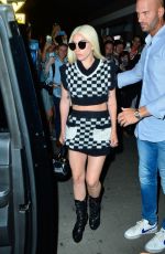 LADY GAGA Leavies Her Studio in New York 06/26/2018
