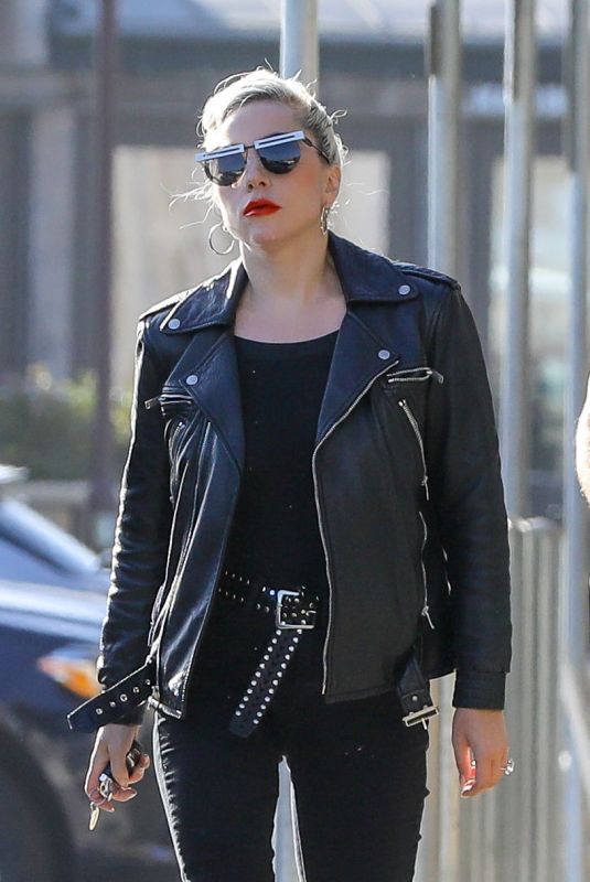 LADY GAGA Out and About in Malibu 06/01/2018