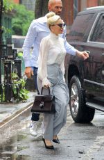 LADY GAGA Out and About in New York 05/31/2018