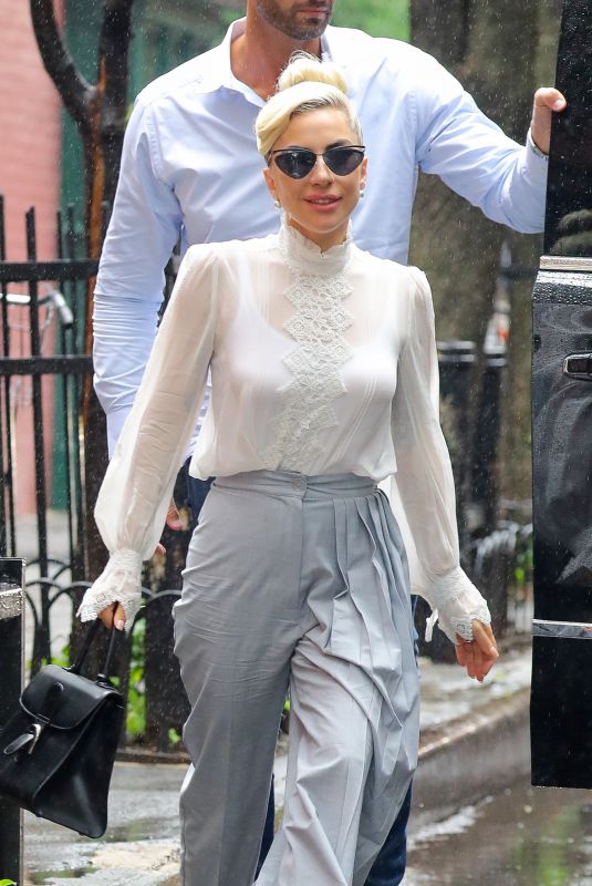 LADY GAGA Out and About in New York 05/31/2018