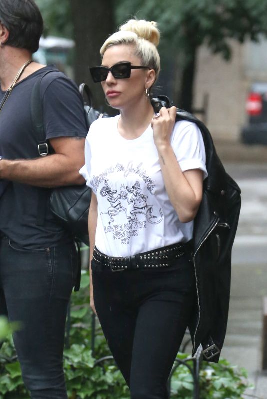 LADY GAGA Out in New York 05/31/2018