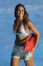 LARA ALVAREZ at Presentation of the Start of Summer Season at Parque Warner Madrid in Madrid 06/21/2018