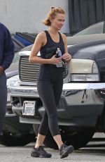 LARA WORTHINGTON Leaves a Gym in Los Angeles 06/20/2018